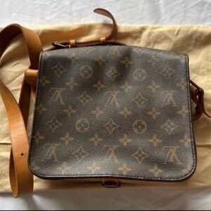 Authentic Vintage LV Cartouchiere GM